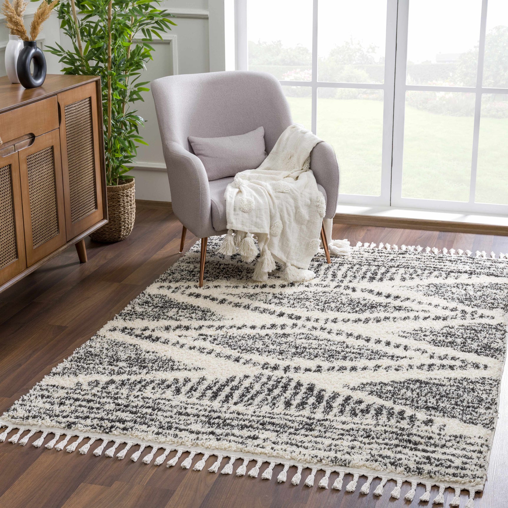 Fishhook Berber Shag Carpet - Ornate Home