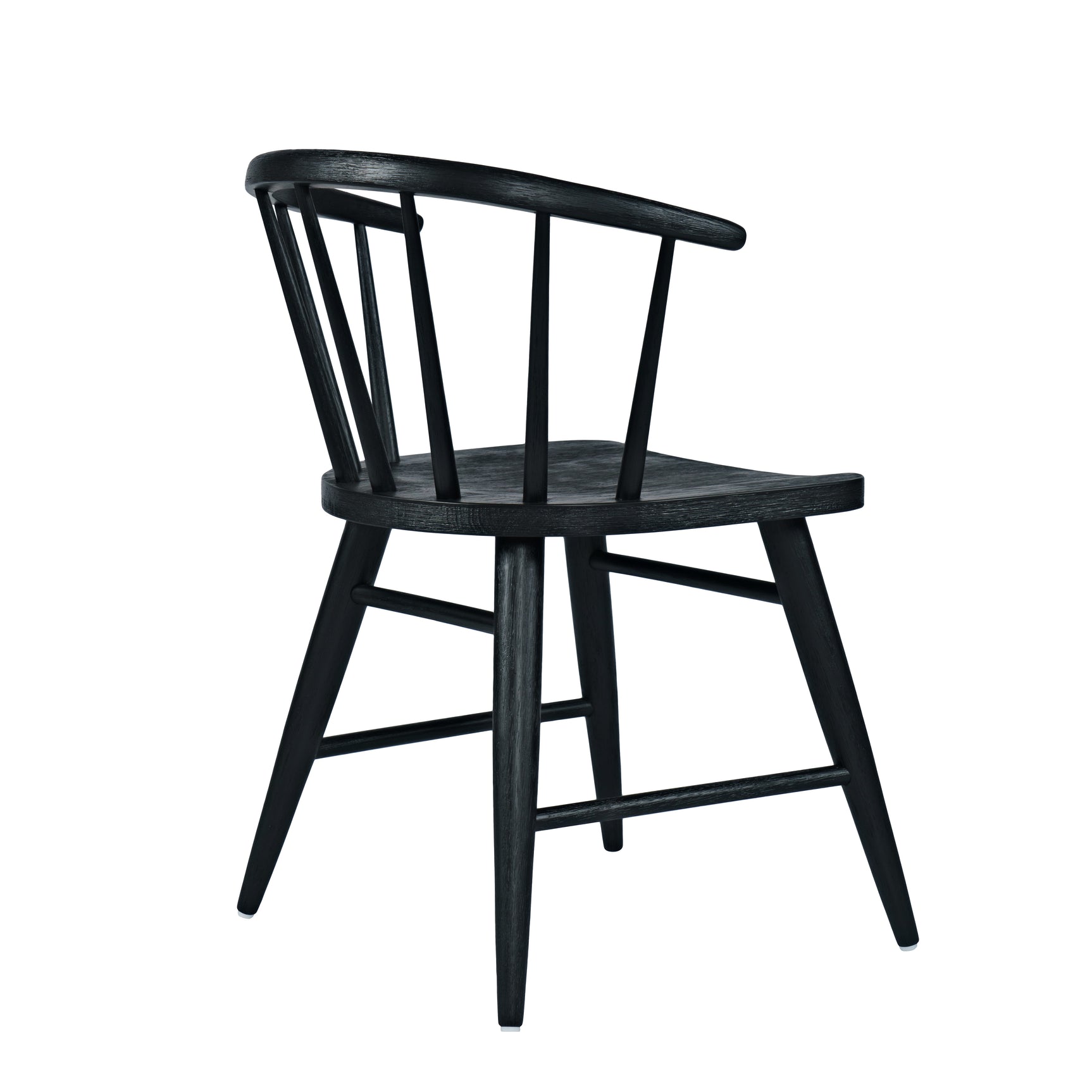 Fitz Black Chair (Set of 2) - Ornate Home