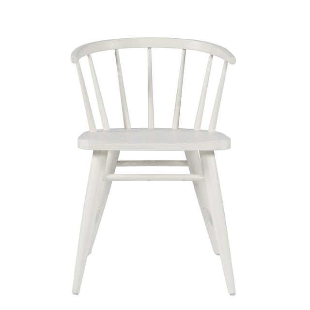 Fitz White Chair (Set of 2) - Ornate Home