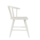 Fitz White Chair (Set of 2) - Ornate Home