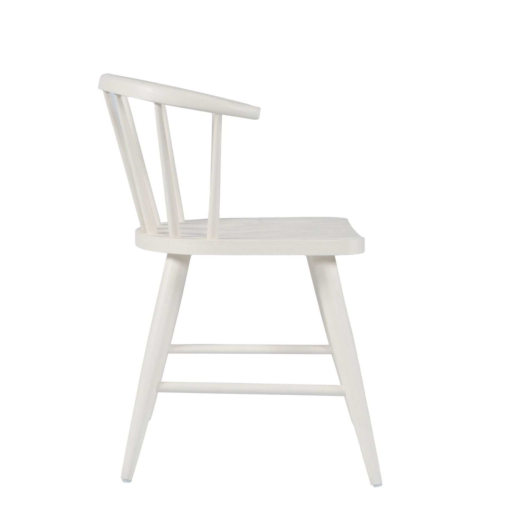 Fitz White Chair (Set of 2) - Ornate Home