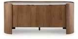 Fitzroy Brown/White Accent Cabinet (Online Special Price) - Ornate Home