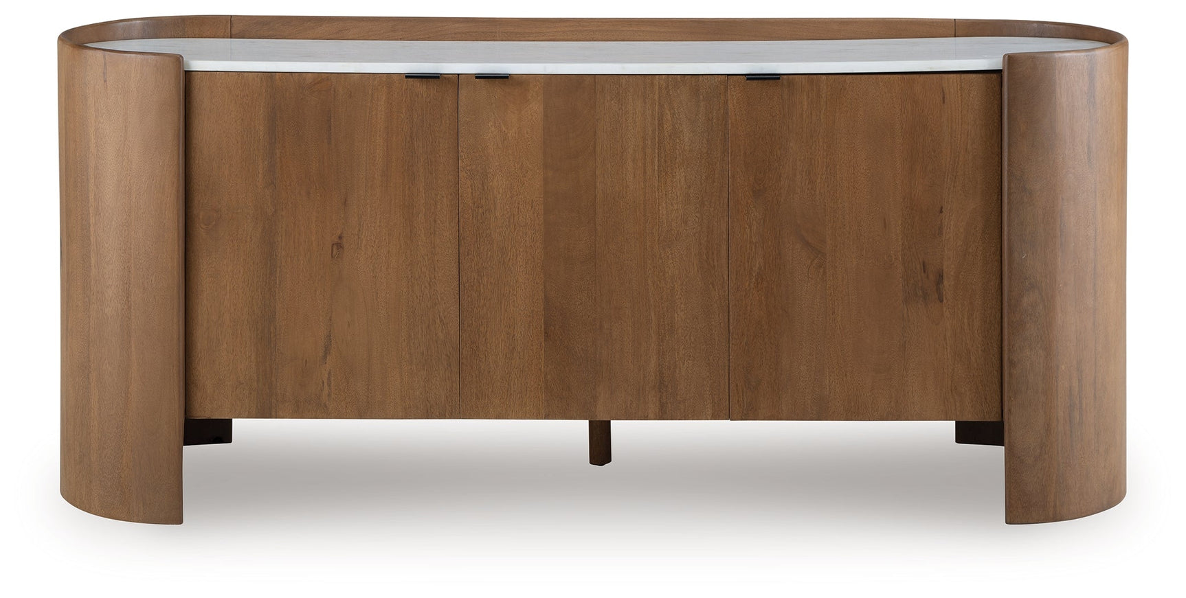 Fitzroy Brown/White Accent Cabinet (Online Special Price) - Ornate Home