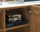 Fitzroy Brown/White Accent Cabinet - Ornate Home