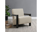 Fitzroy Latte Accent Chair - Ornate Home