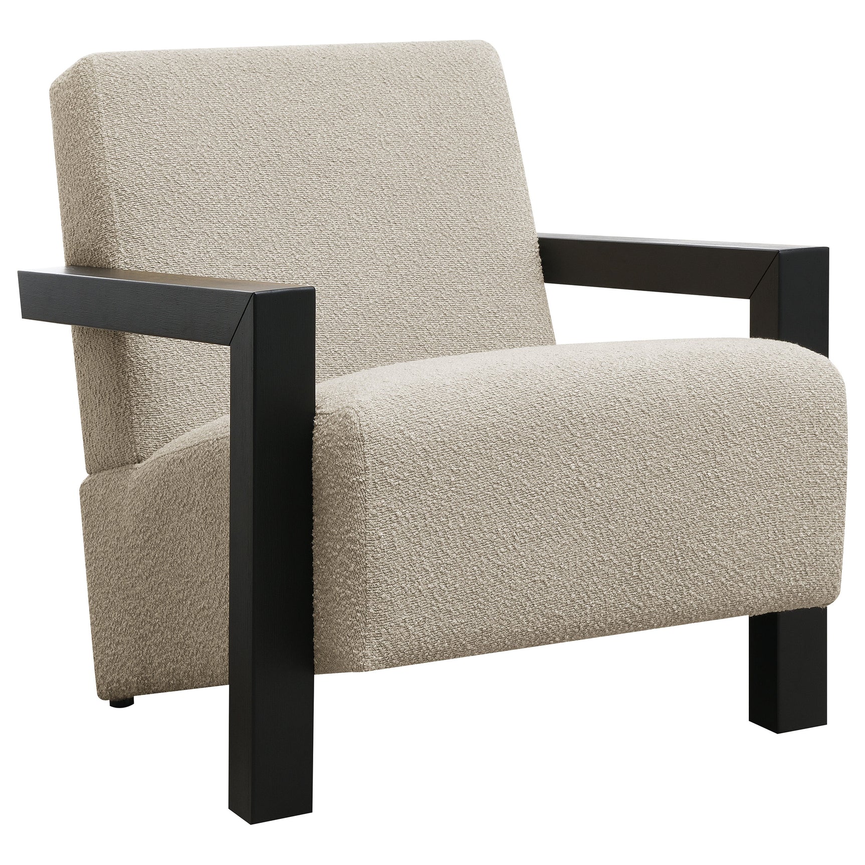 Fitzroy Latte Accent Chair - Ornate Home