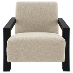 Fitzroy Latte Accent Chair - Ornate Home
