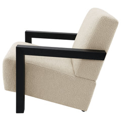 Fitzroy Latte Accent Chair - Ornate Home