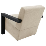 Fitzroy Latte Accent Chair - Ornate Home