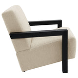 Fitzroy Latte Accent Chair - Ornate Home