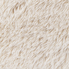 Fitzroy Latte Faux Fur Upholstered Chair Solid Wood Arms - Ornate Home