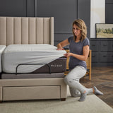 Five Sided+ HyperChill White Queen Mattress Protector - Ornate Home