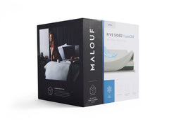 Five Sided+ HyperChill White Split Cal King Mattress Protector - Ornate Home