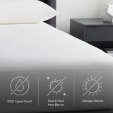 Five Sided Omniphase White Cal King Mattress Protector - Ornate Home