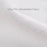 Five Sided White Full Mattress Protector - Ornate Home