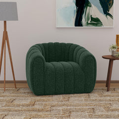Flamingo Ching Hunter Green Swivel Chair - Ornate Home