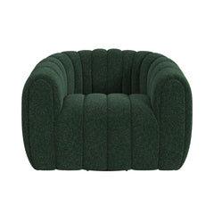 Flamingo Ching Hunter Green Swivel Chair - Ornate Home