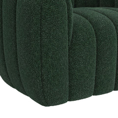 Flamingo Ching Hunter Green Swivel Chair - Ornate Home