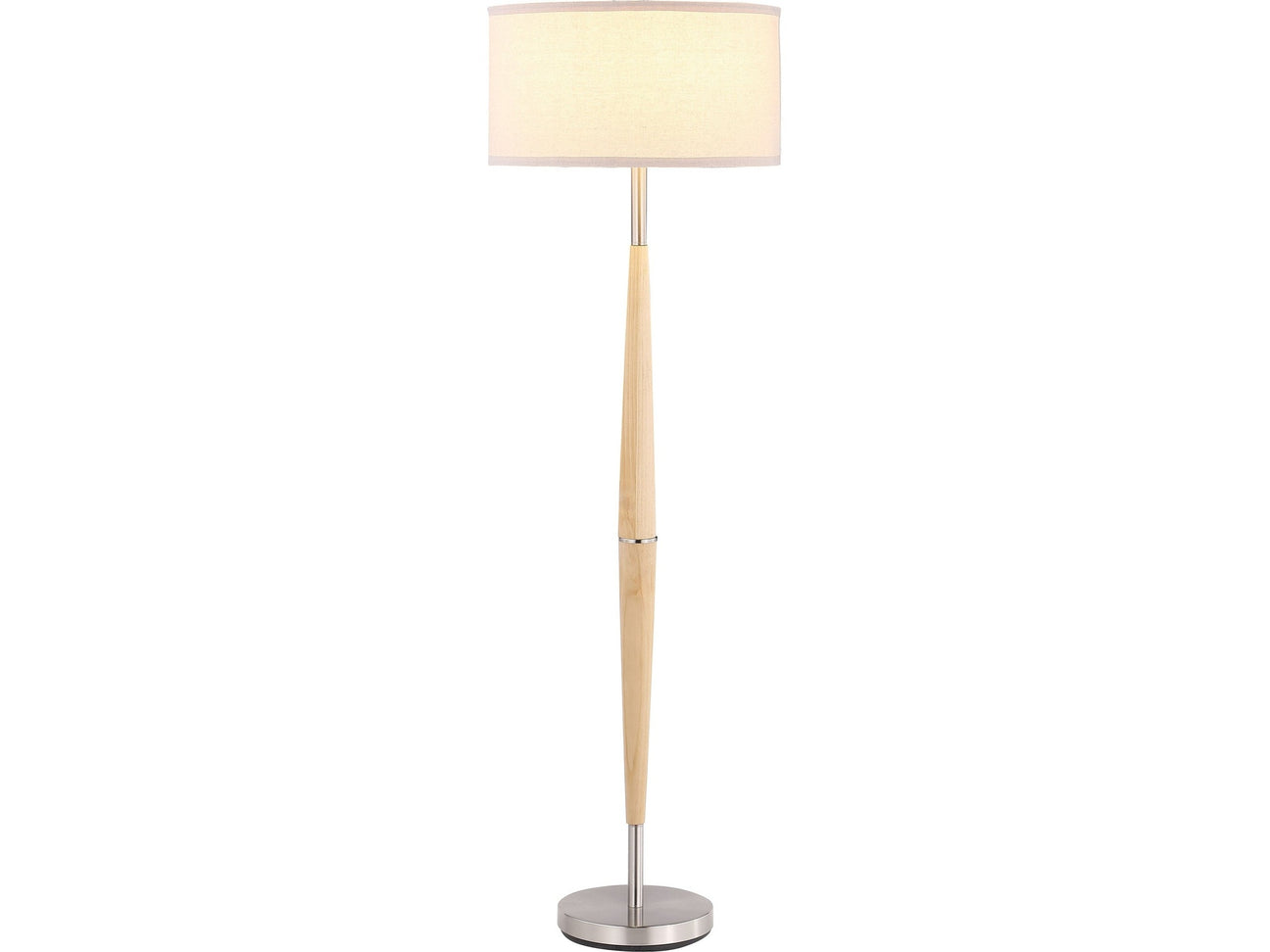 Flanary White Floor Lamp - Ornate Home