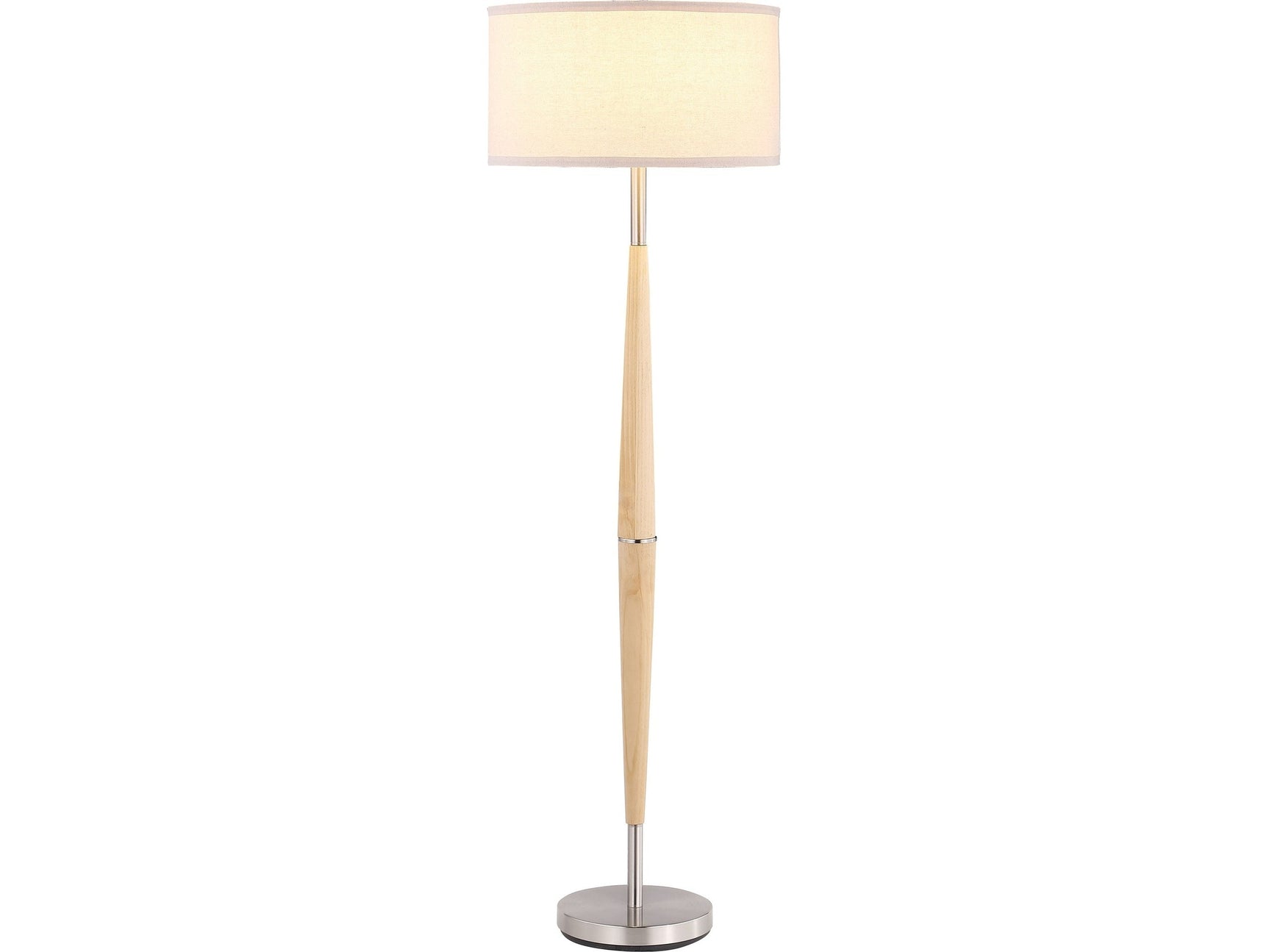Flanary White Floor Lamp - Ornate Home