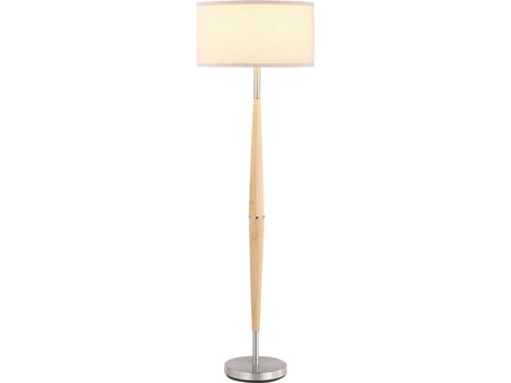 Flanary White Floor Lamp - Ornate Home