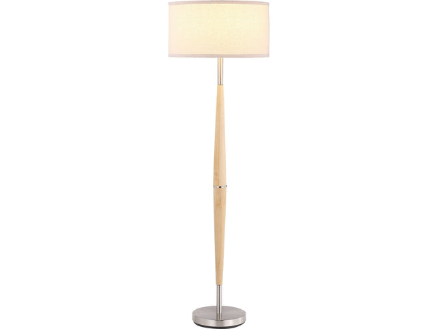 Flanary White Floor Lamp - Ornate Home