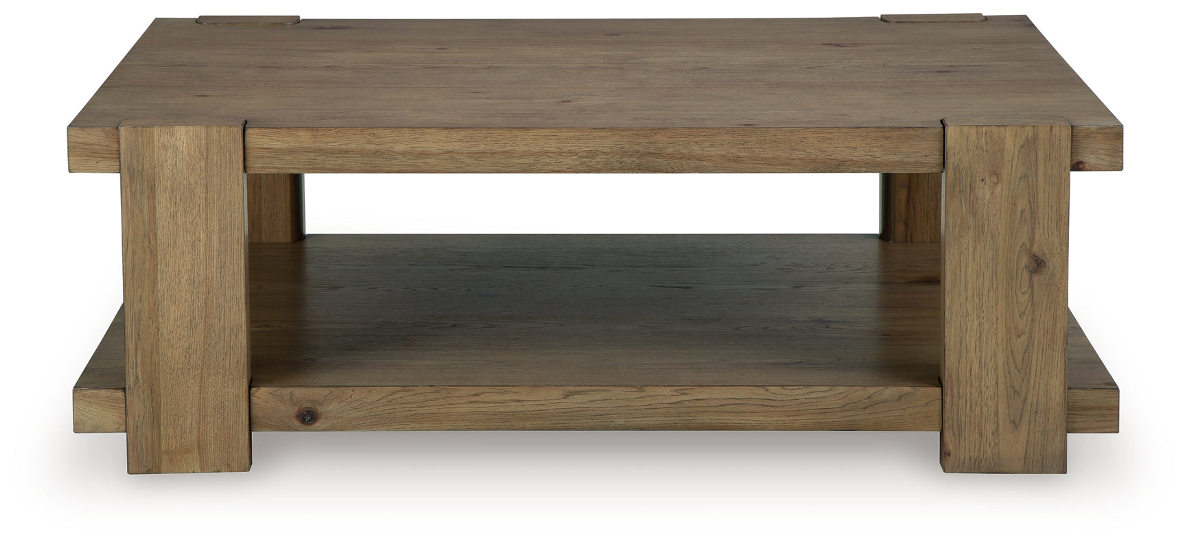 Flangren Light Brown Coffee Table - Ornate Home