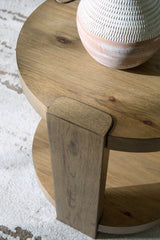 Flangren Light Brown End Table (Online Special Price) - Ornate Home