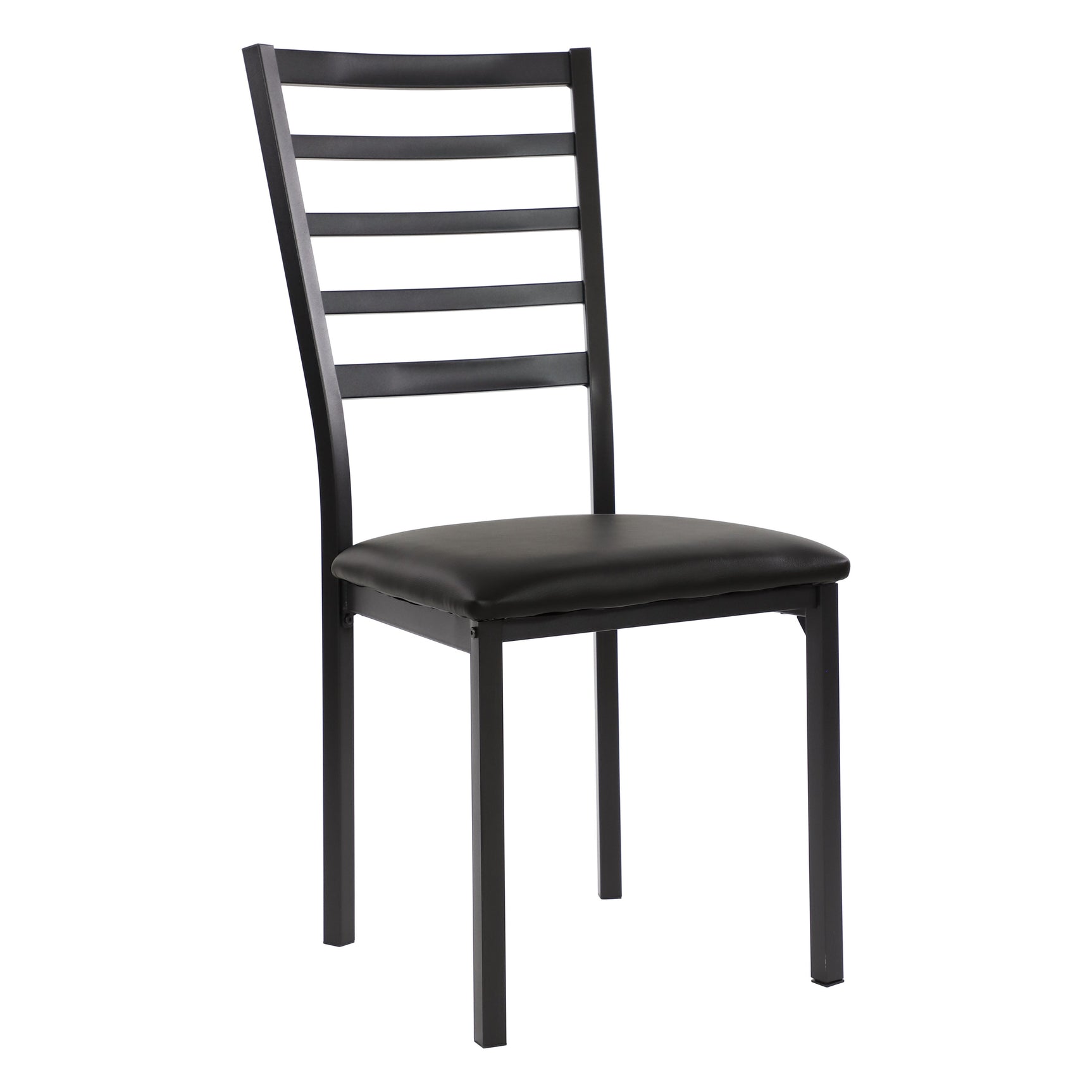 Flannery Black/Brown Side Chair (Set of 4) - Ornate Home