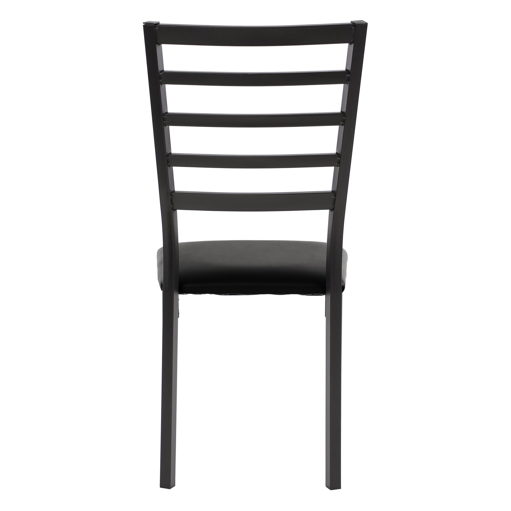 Flannery Black/Brown Side Chair (Set of 4) - Ornate Home