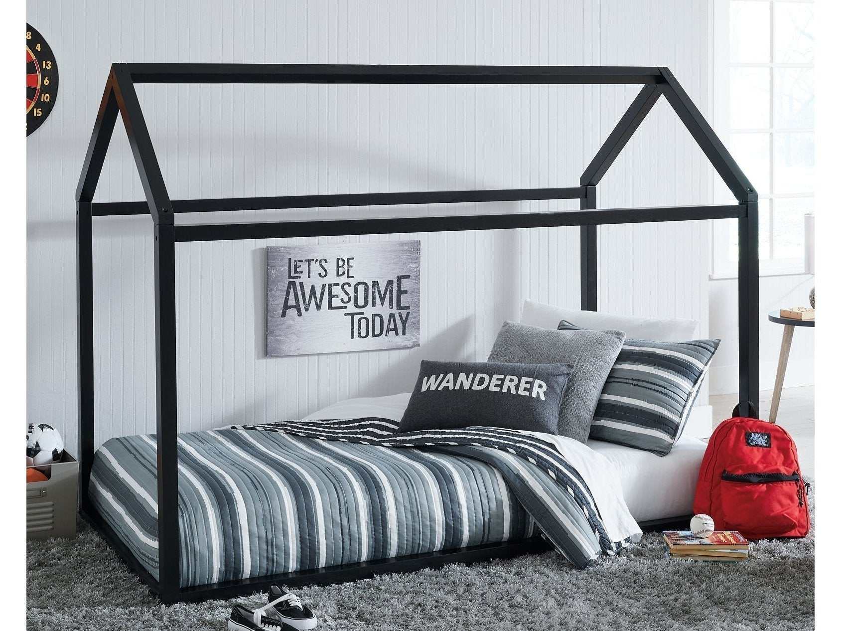 Flannibrook Twin House Bed Frame (Online Special Price) - Ornate Home