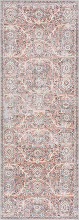 Flat Pile Urpi Red Washable Rug - Clearance - Ornate Home