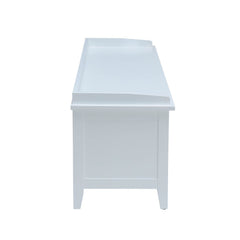 Flavius White Bench - Ornate Home