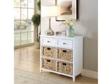 Flavius White Console Cabinet - Ornate Home