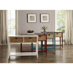Flavius White Console Table - Ornate Home