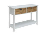 Flavius White Console Table - Ornate Home