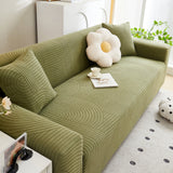 Fleece Stretch Sofa Slipcover Washable Soft Spandex Couch Cover Furniture Protector - Ornate Home