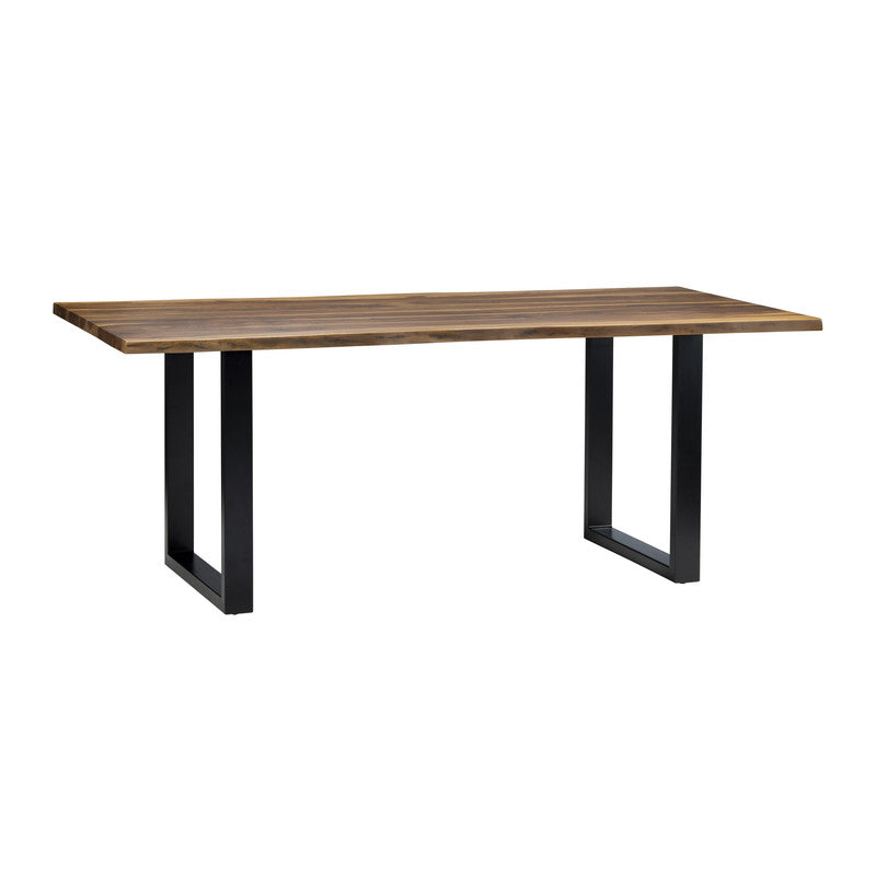 Fletcher Brown/Black Dining Table - Ornate Home