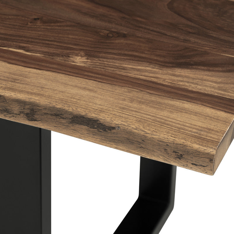 Fletcher Brown/Black Dining Table - Ornate Home