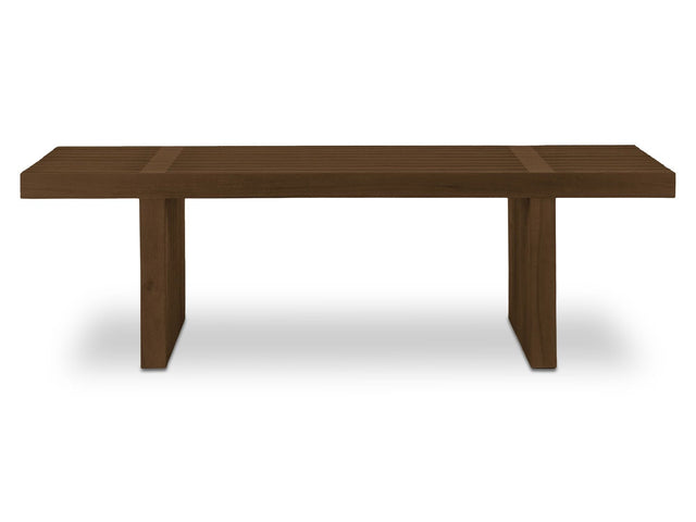 Fletcher Brown Outdoor Coffee Table - Ornate Home