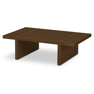 Fletcher Brown Outdoor Coffee Table - Ornate Home