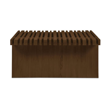 Fletcher Brown Outdoor Coffee Table - Ornate Home