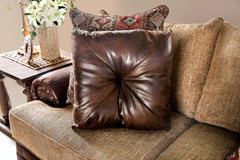 Fletcher Brown/Tan Sofa - Ornate Home