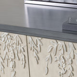 Fleur Blue/Cream Six-Door Sideboard - Ornate Home