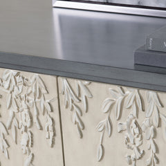 Fleur Blue/Cream Six-Door Sideboard - Ornate Home