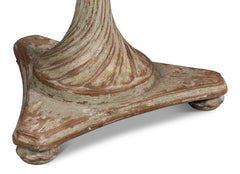 Fleur Brown Round Side Table - Ornate Home