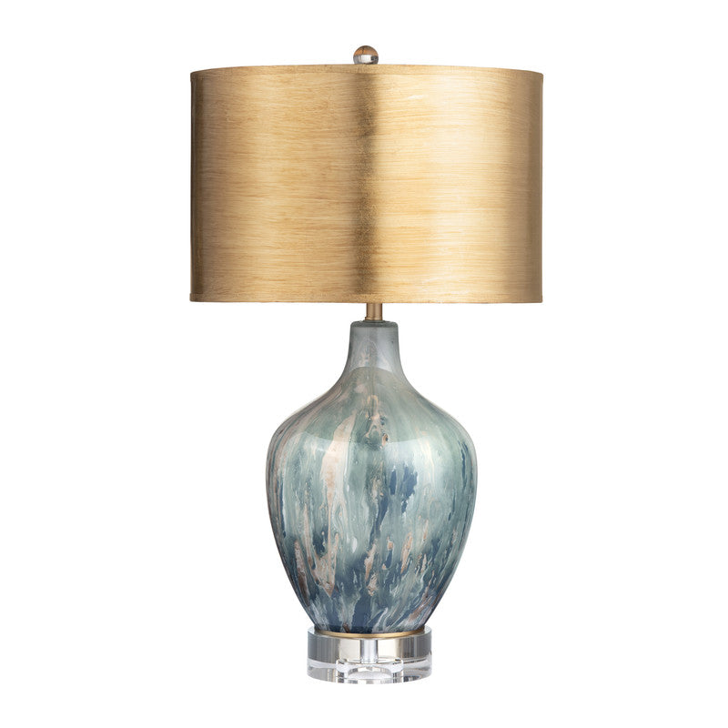 Fleur Grey/Gold Table Lamp - Ornate Home