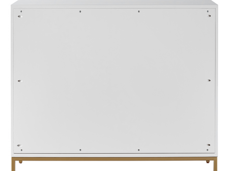 Fleur Hall Glacier /Milky Mushroom Chest - Ornate Home