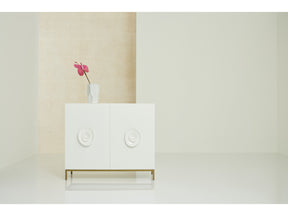 Fleur Hall Glacier /Milky Mushroom Chest - Ornate Home
