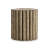 Fleur Mystic Beige Outdoor Side Table - Ornate Home